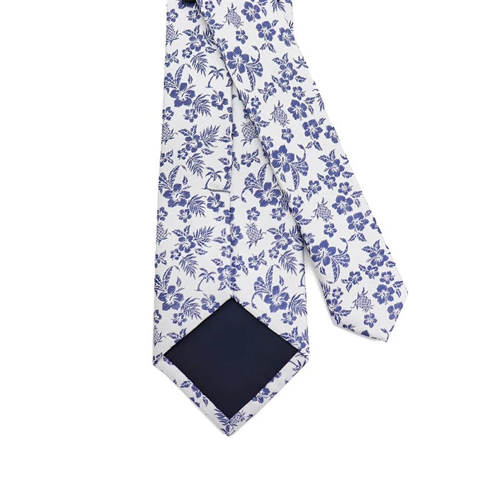 Floral Neckties Wedding