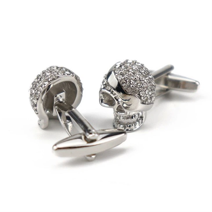 4 Skull Cufflinks(001)