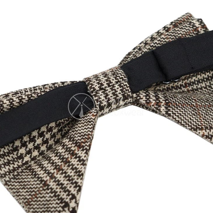 Herringbone Bow Tie