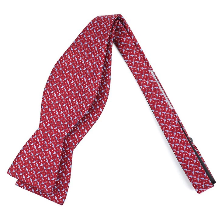 Mens Red Bow Tie