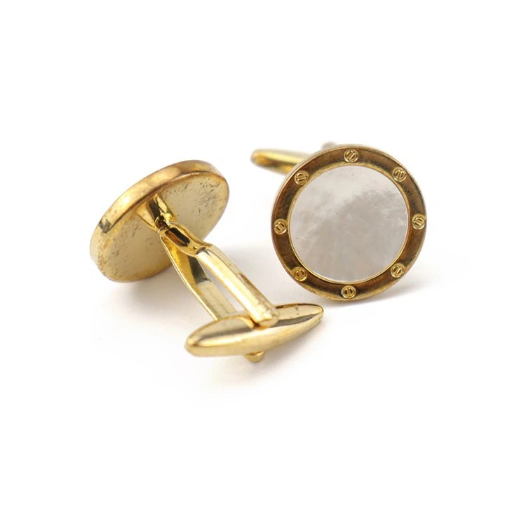 Personalised Gold Cufflinks